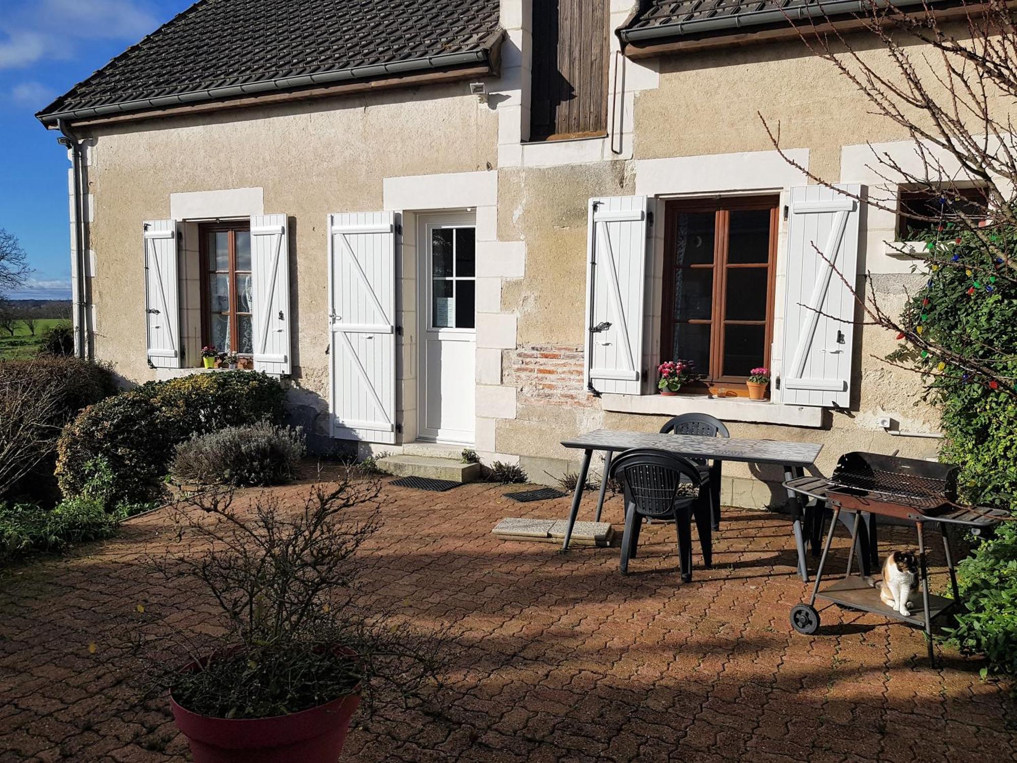 Gite Anne-Marie Davaillon Chatillon-sur-Indre Exterior photo